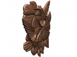 hummingbirds cnc 3D Print Model