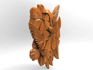hummingbirds cnc 3D Print Model