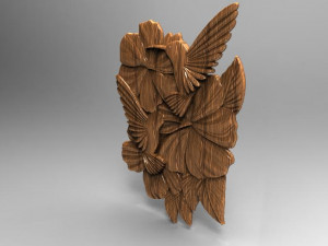 hummingbirds cnc 3D Print Model