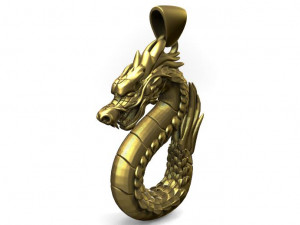 dragon pendant 3D Print Model