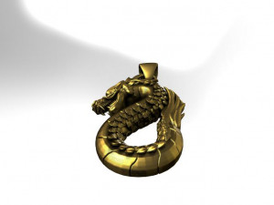 dragon pendant 3D Print Model