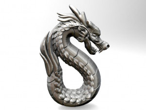 dragon pendant 3D Print Model
