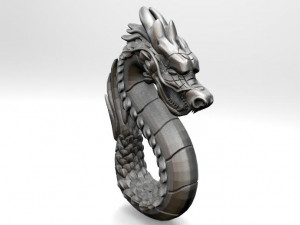 dragon pendant 3D Print Model