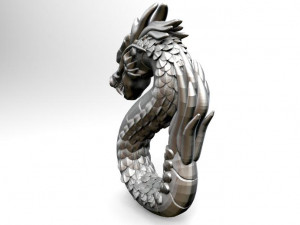 dragon pendant 3D Print Model