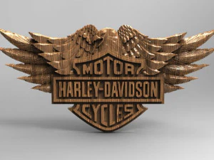 harleydavidson cnc 9 3D Print Model