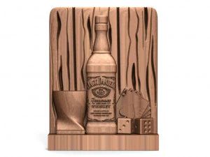 jack daniels cnc 2 Modèles 3D en vedette