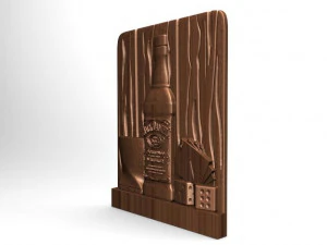 jack daniels cnc 2 3D Print Model