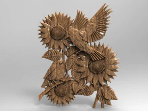 birds cnc 3 3D Print Model