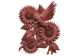 birds cnc 3 3D Print Model
