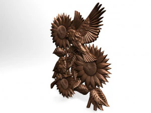 birds cnc 3 3D Print Model