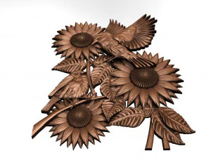 birds cnc 3 3D Print Model