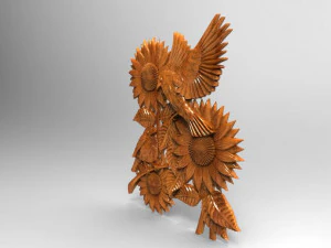 birds cnc 3 3D Print Model
