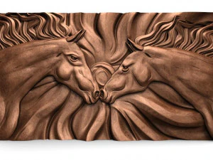 cavalos cnc 5 Modelo de Impressão 3D
