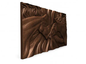 horses cnc 5 3D Print Model