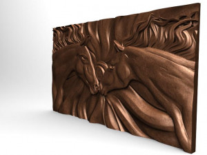 horses cnc 5 Modèles 3D en vedette