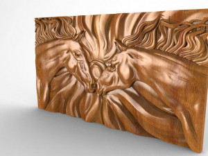 horses cnc 5 Modèles 3D en vedette