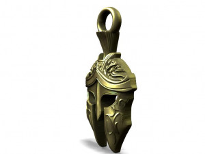 spartan pendant 3D Принт Модель