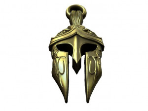 spartan pendant 3D Принт Модель