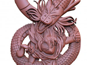 goku dragon ball cnc 3D Print Model