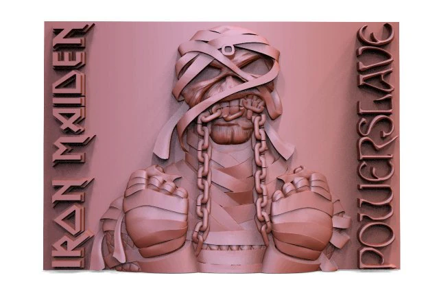 iron maiden eddie powerslave cnc 3D Print Model .c4d .max .obj .3ds .fbx .stl .blend 