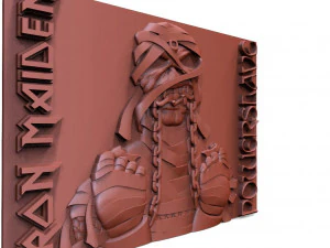 iron maiden eddie powerslave cnc 3D Print Model