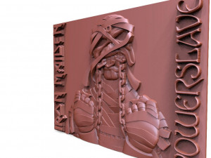 iron maiden eddie powerslave cnc 3D Print Model