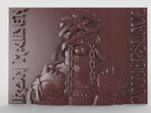 iron maiden eddie powerslave cnc 3D Print Model