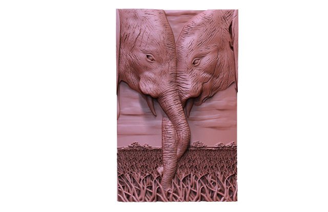 Elephant CNC 2 Modèles 3D en vedette .c4d .max .obj .3ds .fbx .stl .blend 