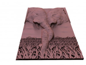 Elephant CNC 2 Modèles 3D en vedette