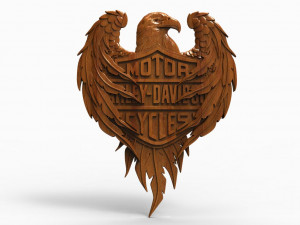 HarleyDavidson CNC 10 3D Print Model
