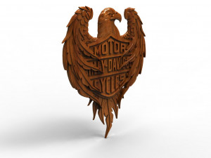 HarleyDavidson CNC 10 3D Print Model