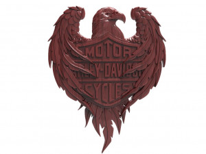 HarleyDavidson CNC 10 3D Print Model