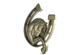 Horse pendant 3D Print Model