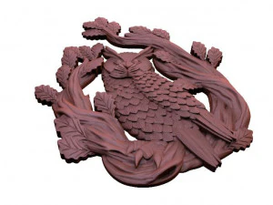Owl CNC 3D Print Model
