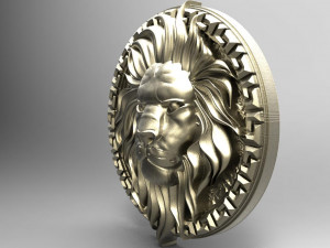 Lion Pendant 3D Принт Модель