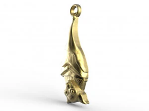 Bat pendant 3D Print Model