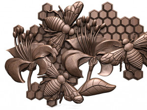Bee CNC 4 Model Cetak 3D