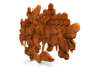 Bee CNC 4 Model Cetak 3D