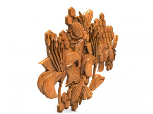 Bee CNC 4 Model Cetak 3D