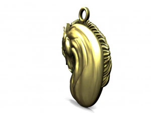 Horse pendant 3D Print Model