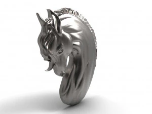 Horse pendant 3D Print Model