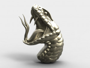 Snake pendant Modelo de Impressão 3D