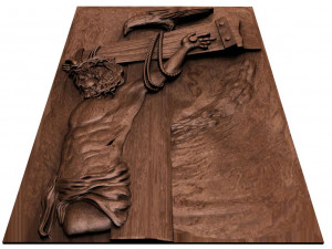 Jesus Christ CNC 3D-Druckmodell