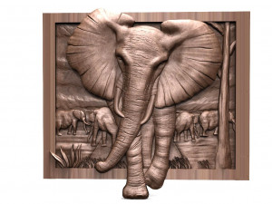 Elephant CNC 3 3D प्रिंट मॉडल