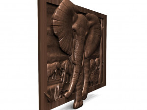 Elephant CNC 3 3D प्रिंट मॉडल