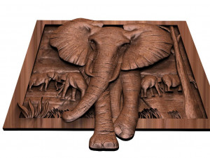 Elephant CNC 3 3D प्रिंट मॉडल