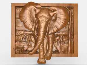 Elephant CNC 3 3D Print Model