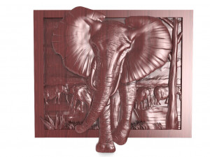 Elephant CNC 3 3D प्रिंट मॉडल
