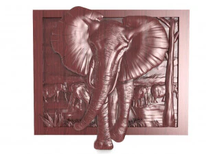 Elephant CNC 3 3D Print Model