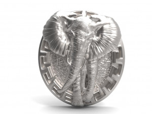 Elephant pendant 3D Принт Модель